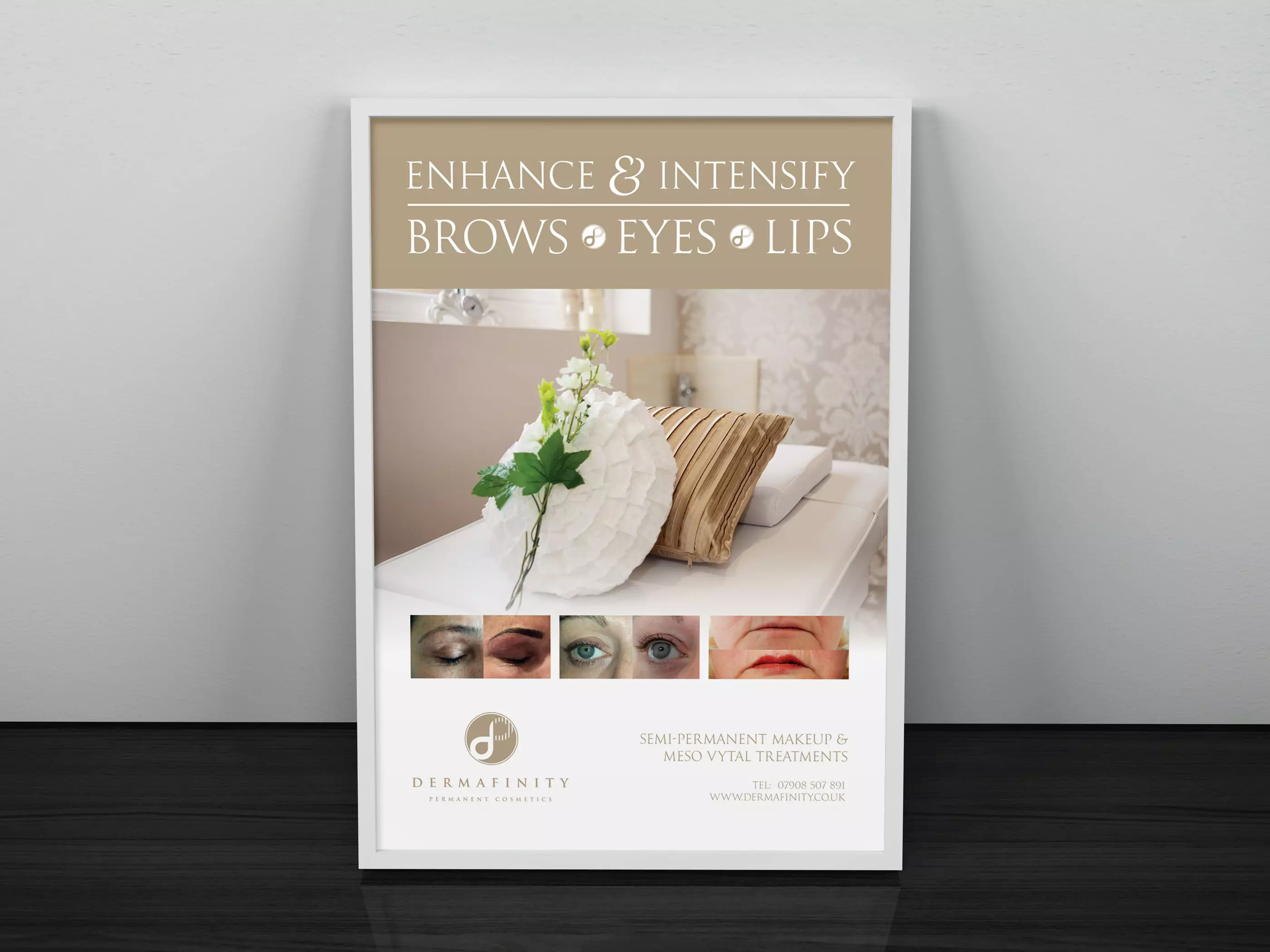 Dermafinity poster design