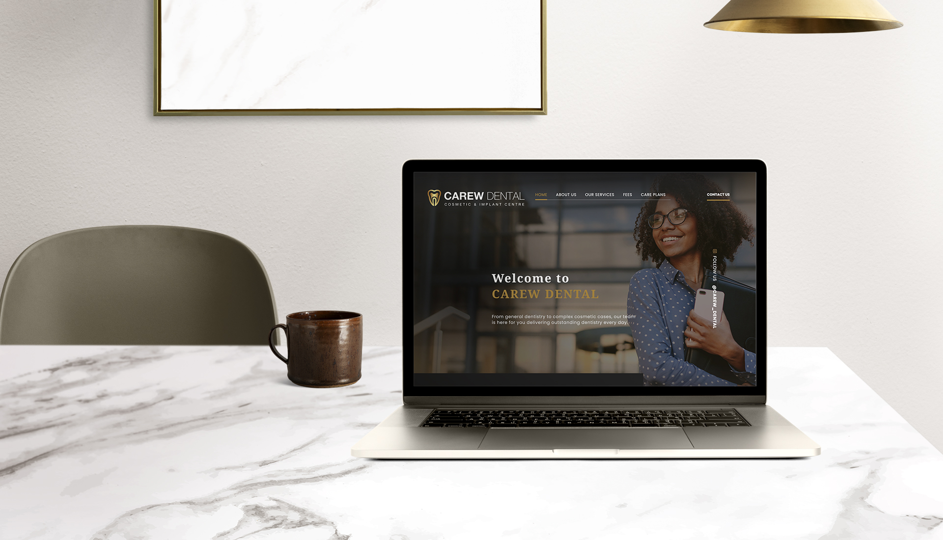 Carew Dental Sleeky  Design