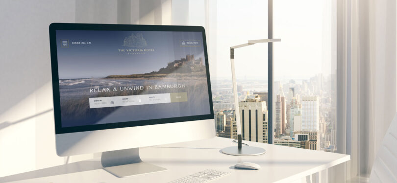 the victoria hotel website on a mac